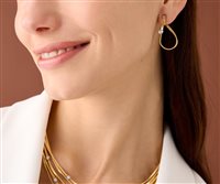 Orecchini Marco Bicego Donna Marrakech in Oro giallo Diamante 0.16 Ct OG404_B8 - OG404_B8